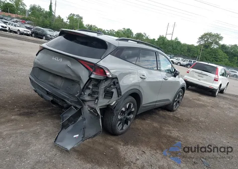 2023 Kia Sportage X-Line из США, поврежденный, VIN 5XYK6CAF4PG086123